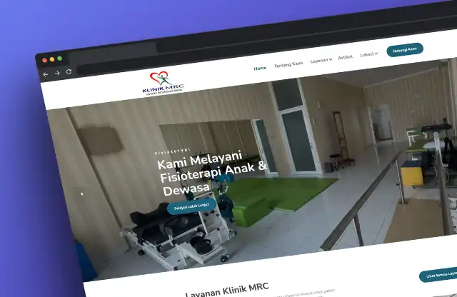 Website Klinik MRC — gambar 2