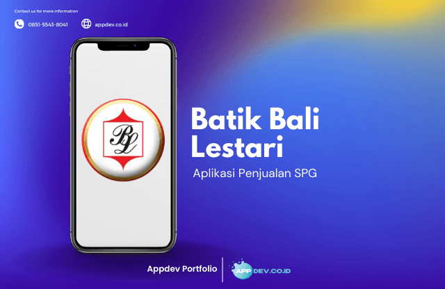 Aplikasi Penjualan SPG — Batik Bali Lestari